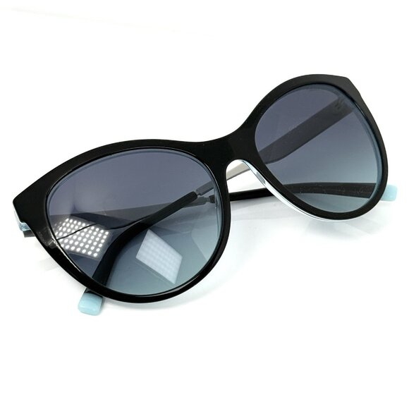 Tiffany & Co Women\'s Sunglasses Silver Diamond Point Black Blue TF4159 8274/9S main image 10